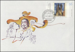 USo 74 Salvador Dali Maler & Grafiker & Schriftsteller, VS-O Frankfurt 6.5.2004 - Covers - Mint