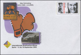 USo 102 Messe Berlin - Max Schmeling 2005, ** - Buste - Nuovi