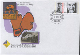 USo 102  Messe Berlin - Max Schmeling 2005, VS-O Weiden - Briefomslagen - Ongebruikt