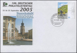 USo 103 Philatelistentag Bruchsal 2005,  VS-O Weiden - Enveloppes - Neuves