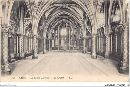 AJSP2-75-0158 - PARIS - La Sainte-chapelle - La Crypte - Kerken