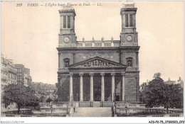 AJSP2-75-0138 - PARIS - L'église Saint-vincent De Paul - Churches