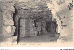 AJSP1-75-0085 - PARIS - Les Catacombes - Une Galerie - Other & Unclassified