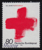 1387 Internationales Rotes Kreuz, Muster-Aufdruck - Abarten Und Kuriositäten