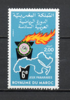 MAROC N°  991   NEUF SANS CHARNIERE  COTE 1.70€    JEUX SPORT - Marocco (1956-...)