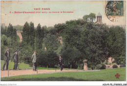 AJSP1-75-0020 - TOUT PARIS - BUTTES-CHAUMONT - Le Pont Et Le Belvédère - Ponts