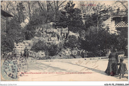 AJSP1-75-0018 - TOUT PARIS - BUTTES-CHAUMONT - Escalier Rustique Du Pont Seeretan - District 19