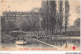 AJSP1-75-0017 - TOUT PARIS - BUTTES-CHAUMONT - Traversée Du Lac - Parks, Gardens