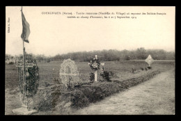 51 - COURGIVAUX - TOMBE COMMUNE - GUERRE 14/18 - Autres & Non Classés