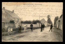 51 - LES PETITES-LOGES - ROUTE DE REIMS - CARTE ECRITE PAR SOLDAT ALLEMAND LE 6/10/1904 - Autres & Non Classés