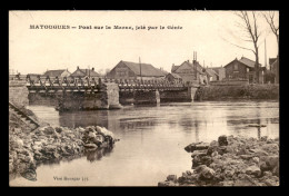 51 - MATOUGUES - PONT SUR LA MARNE, JETE PAR LE GENIE - Autres & Non Classés