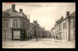 51 - FERE-CHAMPENOISE - RUE DE SEZANNE - HORLOGERIE ADNET - Fère-Champenoise