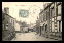 51 - ESTERNAY - LA POSTE ET LA RUE - Esternay