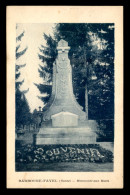 51 - BARBONNE-FAYEL - MONUMENT AUX MORTS - Sonstige & Ohne Zuordnung