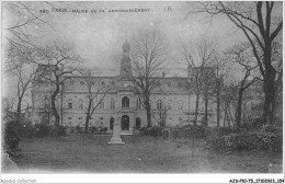 AJSP10-75-0989 - PARIS - Mairie Du 14e Arrondissement  - District 14