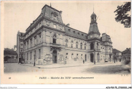 AJSP10-75-0986 - PARIS - Mairie Du XIV Arrondissement  - Arrondissement: 14