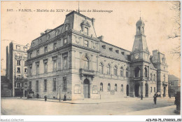 AJSP10-75-0988 - PARIS - Mairie Du XIV Arrondissement - Place De Montrouge - Paris (14)