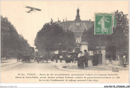 AJSP10-75-0977 - PARIS - Mairie Du XI Arrondissement - Au Boulevard Voltaire AVIATION AVION - Arrondissement: 11