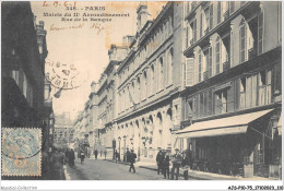 AJSP10-75-0967 - PARIS - Mairie Du II Arrondissement - Rue De La Banque - Distretto: 02