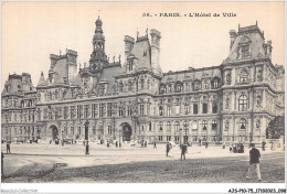 AJSP10-75-0961 - PARIS - L'hôtel De Ville - Bar, Alberghi, Ristoranti