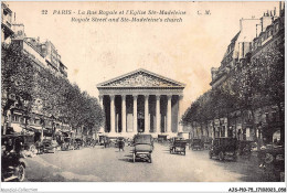 AJSP10-75-0941 - PARIS - La Rue Royale Et L'église Ste-madeleine - Piazze