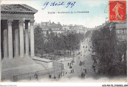 AJSP10-75-0939 - PARIS - Boulevard De La Madeleine  - Places, Squares