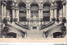 AJSP9-75-0906 - PARIS - Opéra - Escalier D'honneur - Enseignement, Ecoles Et Universités