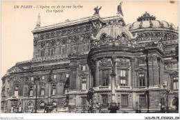 AJSP9-75-0888 - PARIS - L'opéra Vu De La Rue Scribe - Education, Schools And Universities