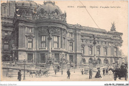 AJSP9-75-0886 - PARIS - Opéra - Façade Laterale - Piazze