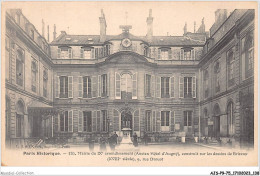 AJSP9-75-0880 - PARIS HISTORIQUE - Mairie Du IX Arrondissement - Ancien Hôtel D'augny  - Distretto: 09