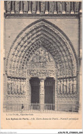 AJSP9-75-0858 - LES EGLISES DE PARIS - Notre-dame De Paris - Portail Principal - Notre Dame Von Paris