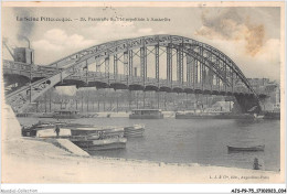 AJSP9-75-0828 - LA SEINE PITTORESQUE - Passerelle Du Métropolitain à Austerlitz - De Seine En Haar Oevers