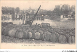 AJSP9-75-0831 - LA SEINE A TRAVERS PARIS - Le Pont De L'estacade - Le Anse Della Senna