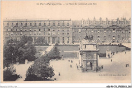 AJSP9-75-0822 - PARIS PERSPECTIVE - La Place Du Carrousel - Markten, Pleinen