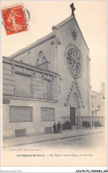 AJSP9-75-0816 - LES EGLISES DE PARIS - église Apostollique - Rue Bonvin - Kerken