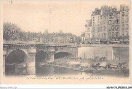 AJSP9-75-0813 - LA SEINE A TRAVERS PARIS - Le Pont-neuf Au Petit Bras De La Seine - De Seine En Haar Oevers