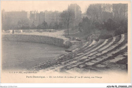 AJSP8-75-0796 - PARIS HISTORIQUE - Les Arènes De Lutèce - Rue Monge - Piazze