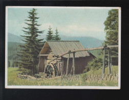 Landwirtschaft Alte Mühle Berge Farbfotokarte FÖBO Zwickau Sachsen, Ungebraucht - Altri & Non Classificati