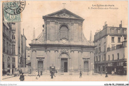 AJSP8-75-0784 - LES EGLISES DE PARIS - Notre-dame-des-victoire - Iglesias