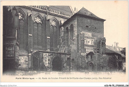 AJSP8-75-0778 - PARIS HISTORIQUE - Reste De L'ancien Prieuré De St-martin-des-champs - Rue Réaumur - Andere Monumenten, Gebouwen