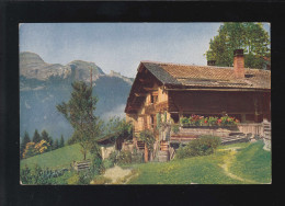 Landwirtschaft Bauernhaus Berghof Gebirge Panorama Farbphotographie, Ungebraucht - Autres & Non Classés