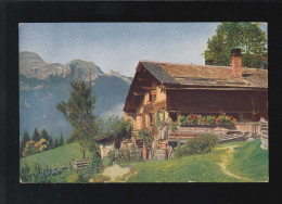 Landwirtschaft Bauernhaus Berghof Gebirge Panorama Farbphotographie, Ungebraucht - Altri & Non Classificati