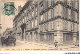 AJSP8-75-0761 - PARIS - Le Ministère De L'instruction Publique Et Des Beaux-arts - Otros Monumentos