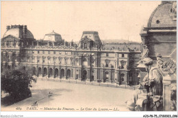 AJSP8-75-0758 - PARIS - Ministère Des Finances - La Cour Du Louvre - Louvre