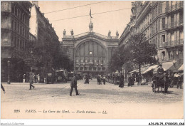 AJSP8-75-0744 - PARIS - La Gare Du Nord - Metro, Estaciones