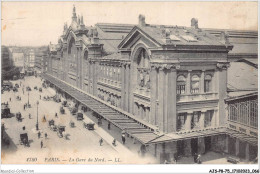 AJSP8-75-0743 - PARIS - La Gare Du Nord - Métro Parisien, Gares