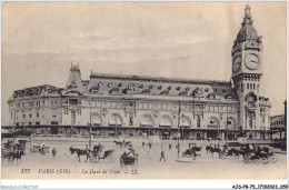 AJSP8-75-0735 - PARIS - La Gare De Lyon - Stations, Underground