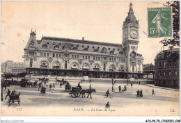 AJSP8-75-0734 - PARIS - La Gare De Lyon - Metropolitana, Stazioni