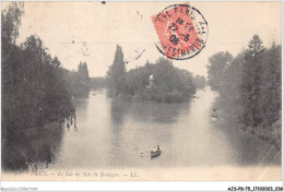 AJSP8-75-0728 - PARIS - Le Lac Du Bois De Boulogne - De Seine En Haar Oevers