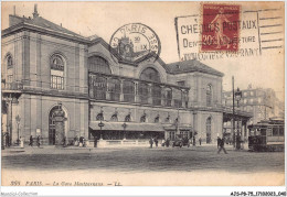 AJSP8-75-0730 - PARIS - La Gare Montparnasse - Métro Parisien, Gares